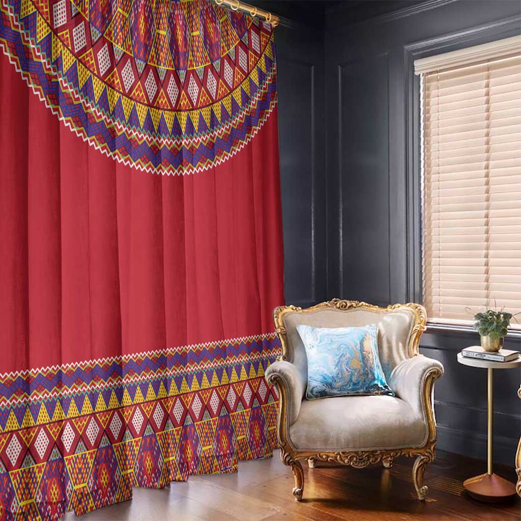 Greenland National Costumes Window Curtain Inuit Kalaallisuut style