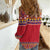 Greenland National Costumes Women Casual Shirt Inuit Kalaallisuut style
