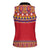 Greenland National Costumes Women Sleeveless Polo Shirt Inuit Kalaallisuut style