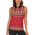 Greenland National Costumes Women Sleeveless Polo Shirt Inuit Kalaallisuut style