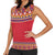 Greenland National Costumes Women Sleeveless Polo Shirt Inuit Kalaallisuut style