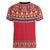 Greenland National Costumes Women V-Neck T-Shirt Inuit Kalaallisuut style