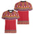 Greenland National Costumes Women V-Neck T-Shirt Inuit Kalaallisuut style