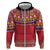 Greenland National Costumes Zip Hoodie Inuit Kalaallisuut style