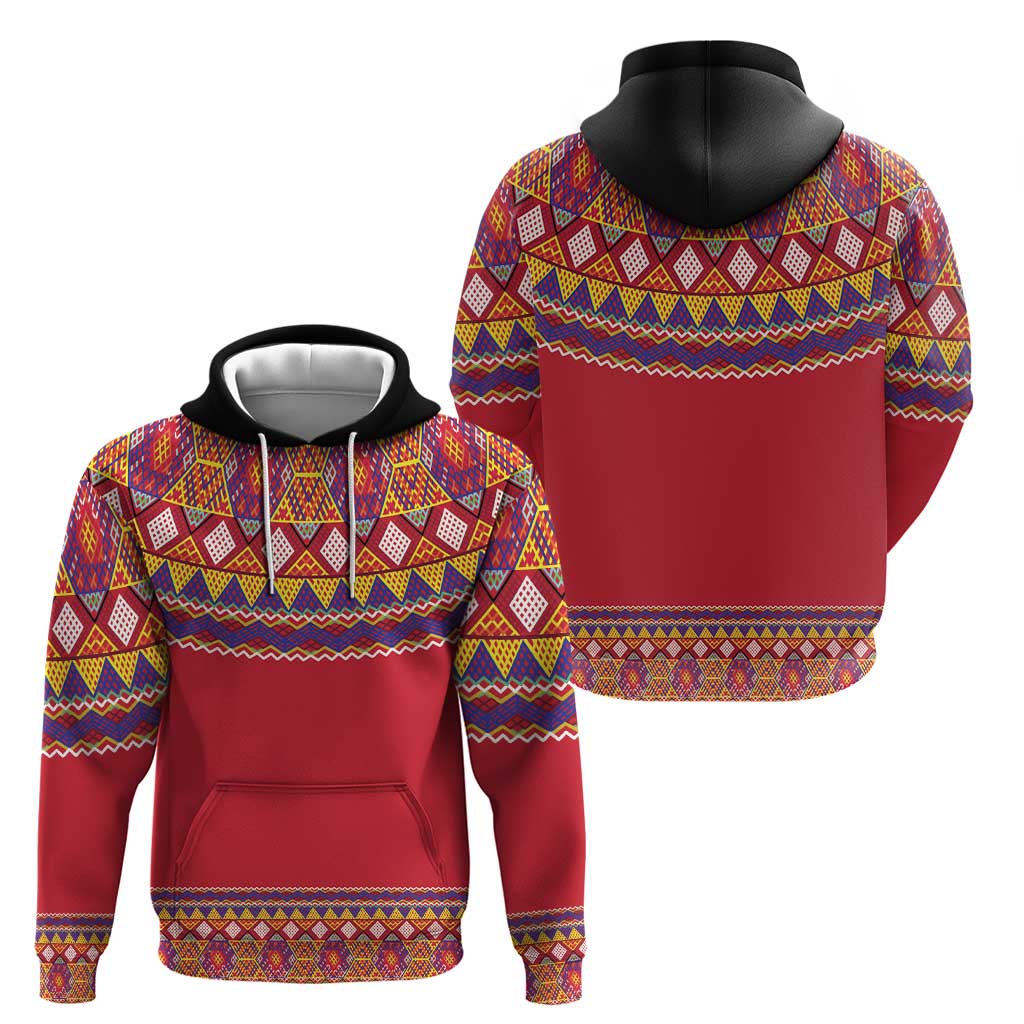 Greenland National Costumes Zip Hoodie Inuit Kalaallisuut style