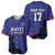 Custom Haiti Football Baseball Jersey Come on Les Grenadiers Blue Style