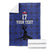 Custom Haiti Football Blanket Come on Les Grenadiers Blue Style