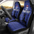 Custom Haiti Football Car Seat Cover Come on Les Grenadiers Blue Style