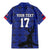 Custom Haiti Football Family Matching Mermaid Dress and Hawaiian Shirt Come on Les Grenadiers Blue Style