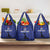 Custom Haiti Football Grocery Bag Come on Les Grenadiers Blue Style