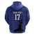 Custom Haiti Football Hoodie Come on Les Grenadiers Blue Style