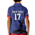 Custom Haiti Football Kid Polo Shirt Come on Les Grenadiers Blue Style