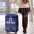 Custom Haiti Football Luggage Cover Come on Les Grenadiers Blue Style