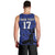 Custom Haiti Football Men Tank Top Come on Les Grenadiers Blue Style