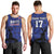 Custom Haiti Football Men Tank Top Come on Les Grenadiers Blue Style