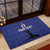 Custom Haiti Football Rubber Doormat Come on Les Grenadiers Blue Style