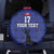 Custom Haiti Football Spare Tire Cover Come on Les Grenadiers Blue Style