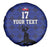 Custom Haiti Football Spare Tire Cover Come on Les Grenadiers Blue Style