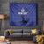Custom Haiti Football Tapestry Come on Les Grenadiers Blue Style