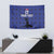 Custom Haiti Football Tapestry Come on Les Grenadiers Blue Style