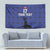 Custom Haiti Football Tapestry Come on Les Grenadiers Blue Style