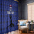 Custom Haiti Football Window Curtain Come on Les Grenadiers Blue Style