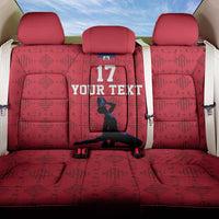 Custom Haiti Football Back Car Seat Cover Come on Les Grenadiers Red Style