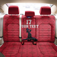 Custom Haiti Football Back Car Seat Cover Come on Les Grenadiers Red Style