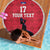 Custom Haiti Football Beach Blanket Come on Les Grenadiers Red Style