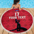Custom Haiti Football Beach Blanket Come on Les Grenadiers Red Style