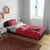 Custom Haiti Football Bedding Set Come on Les Grenadiers Red Style
