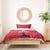 Custom Haiti Football Bedding Set Come on Les Grenadiers Red Style