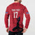 Custom Haiti Football Button Sweatshirt Come on Les Grenadiers Red Style