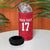 Custom Haiti Football 4 in 1 Can Cooler Tumbler Come on Les Grenadiers Red Style