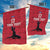 Custom Haiti Football Garden Flag Come on Les Grenadiers Red Style