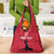 Custom Haiti Football Grocery Bag Come on Les Grenadiers Red Style