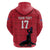Custom Haiti Football Hoodie Come on Les Grenadiers Red Style