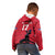 Custom Haiti Football Kid Hoodie Come on Les Grenadiers Red Style