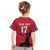Custom Haiti Football Kid T Shirt Come on Les Grenadiers Red Style