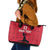Custom Haiti Football Leather Tote Bag Come on Les Grenadiers Red Style