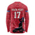 Custom Haiti Football Long Sleeve Shirt Come on Les Grenadiers Red Style