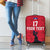 Custom Haiti Football Luggage Cover Come on Les Grenadiers Red Style