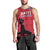 Custom Haiti Football Men Tank Top Come on Les Grenadiers Red Style