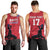 Custom Haiti Football Men Tank Top Come on Les Grenadiers Red Style