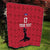 Custom Haiti Football Quilt Come on Les Grenadiers Red Style