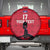 Custom Haiti Football Spare Tire Cover Come on Les Grenadiers Red Style