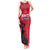 Custom Haiti Football Tank Maxi Dress Come on Les Grenadiers Red Style