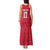 Custom Haiti Football Tank Maxi Dress Come on Les Grenadiers Red Style