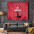 Custom Haiti Football Tapestry Come on Les Grenadiers Red Style