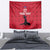 Custom Haiti Football Tapestry Come on Les Grenadiers Red Style